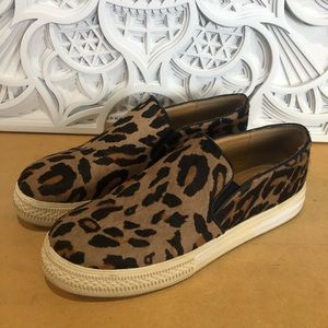Cynthia Rowley leopard print slip on sneaker 🖤